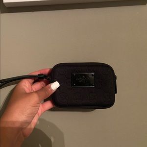 Michael Kors Black Wristlet
